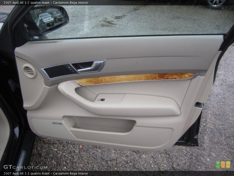 Cardamom Beige Interior Door Panel for the 2007 Audi A6 3.2 quattro Avant #72963658