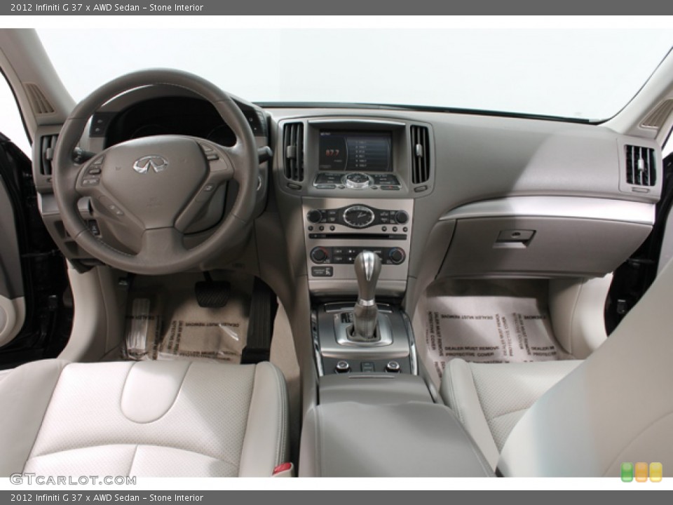 Stone Interior Photo for the 2012 Infiniti G 37 x AWD Sedan #72964182