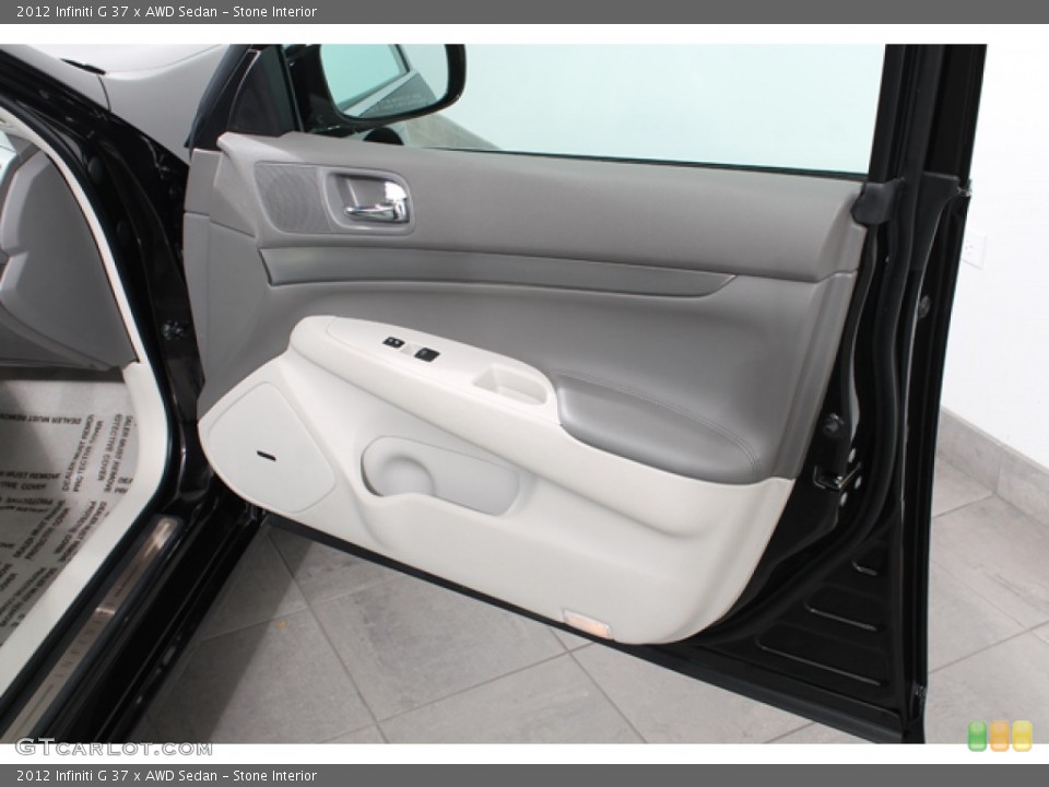 Stone Interior Door Panel for the 2012 Infiniti G 37 x AWD Sedan #72964383