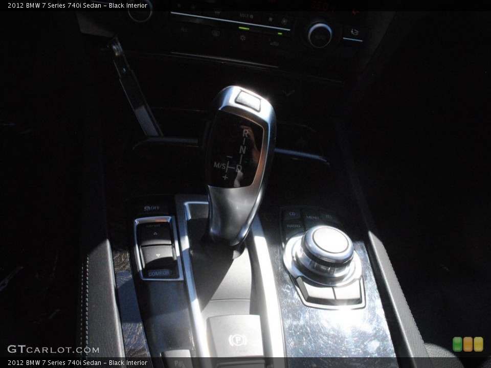 Black Interior Transmission for the 2012 BMW 7 Series 740i Sedan #72964935