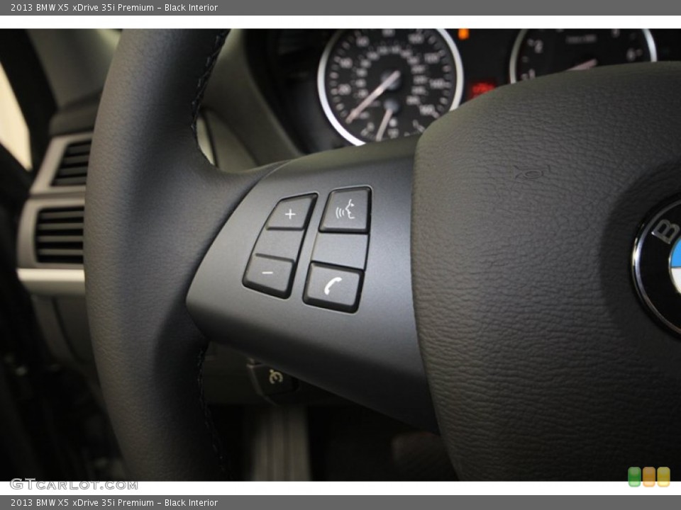 Black Interior Controls for the 2013 BMW X5 xDrive 35i Premium #72965037