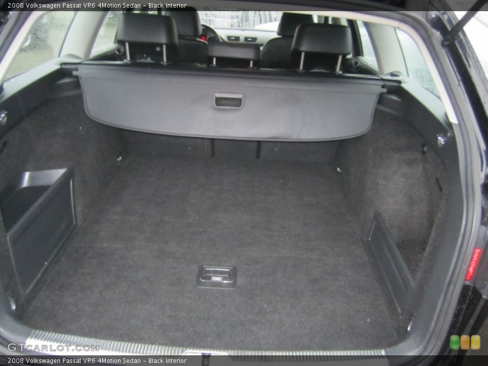Black Interior Trunk for the 2008 Volkswagen Passat VR6 4Motion Sedan #72965100