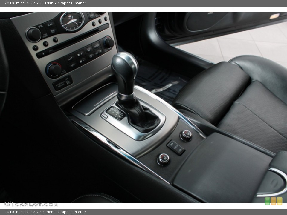 Graphite Interior Transmission for the 2010 Infiniti G 37 x S Sedan #72965181