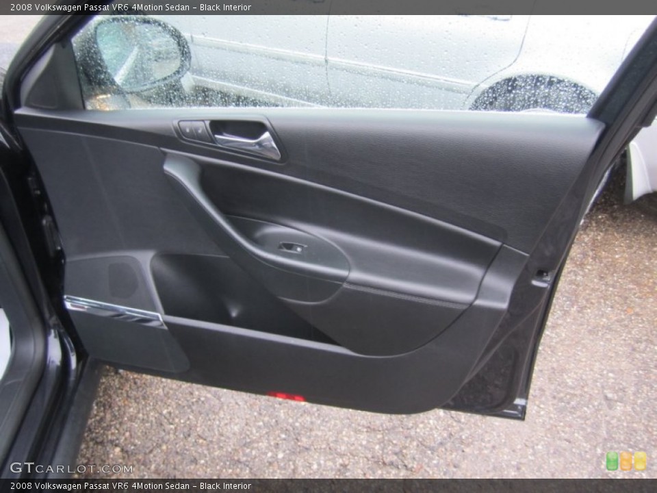Black Interior Door Panel for the 2008 Volkswagen Passat VR6 4Motion Sedan #72965217