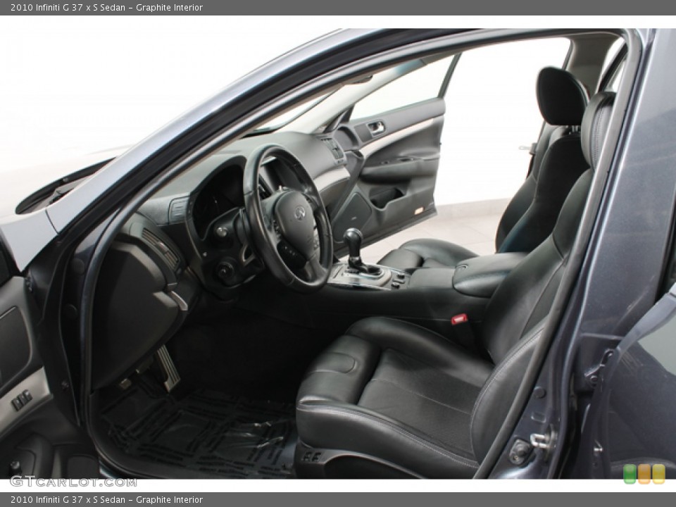 Graphite Interior Photo for the 2010 Infiniti G 37 x S Sedan #72965328