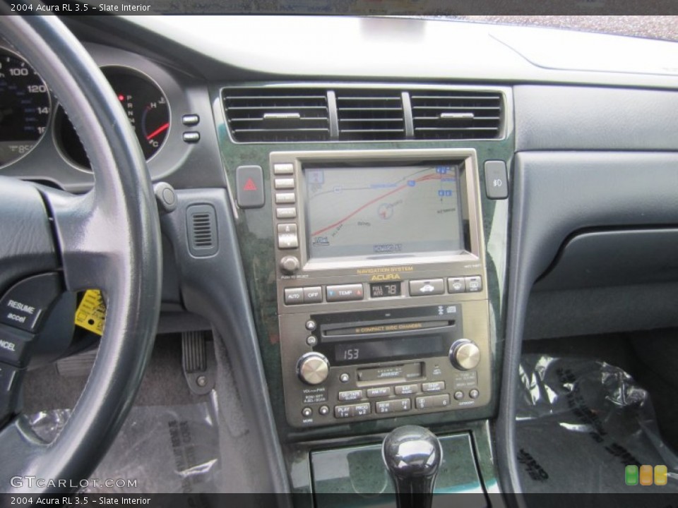 Slate Interior Controls for the 2004 Acura RL 3.5 #72965817
