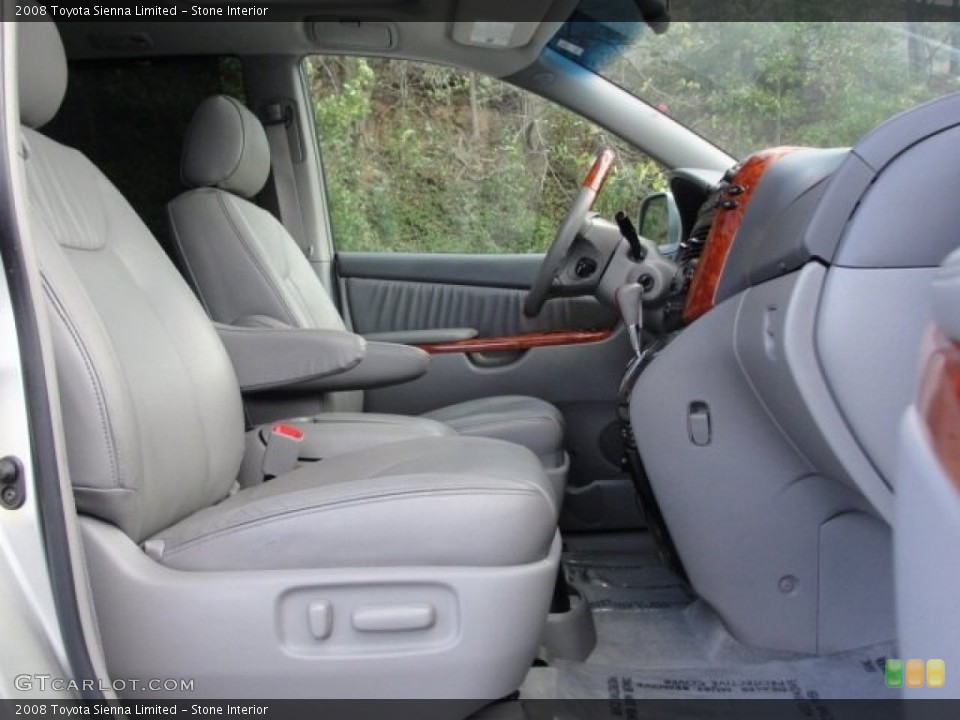 Stone Interior Front Seat for the 2008 Toyota Sienna Limited #72966156