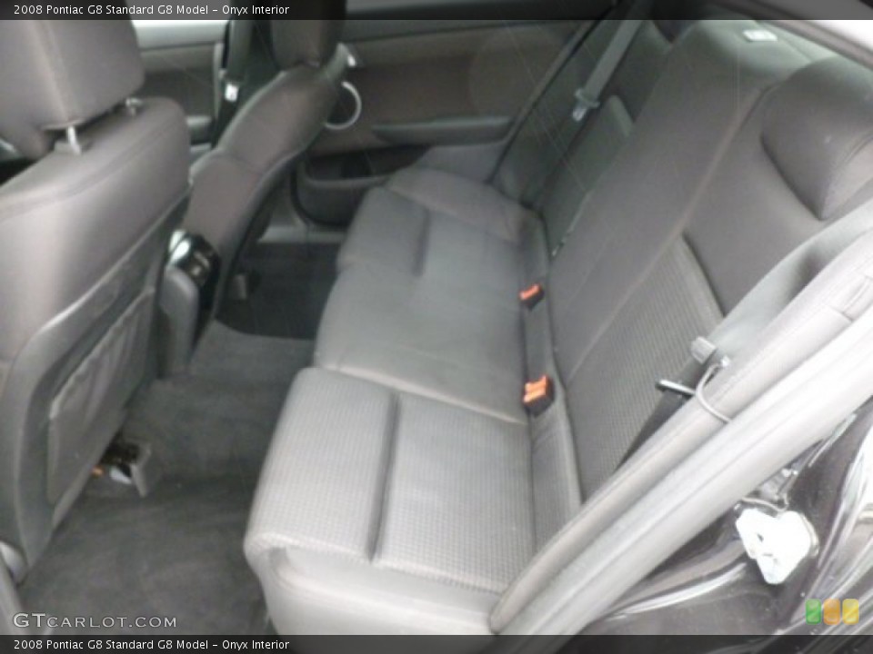 Onyx Interior Photo for the 2008 Pontiac G8  #72967247