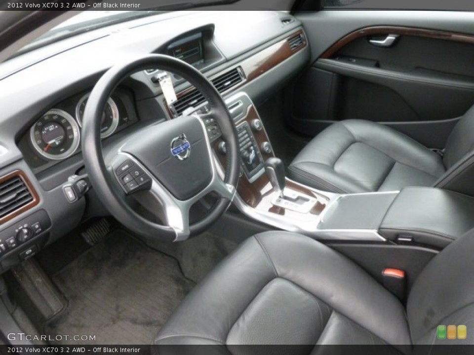 Off Black Interior Prime Interior for the 2012 Volvo XC70 3.2 AWD #72967809