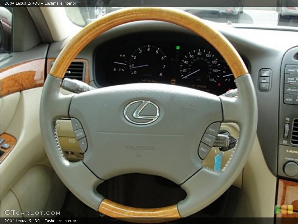 Cashmere Interior Steering Wheel for the 2004 Lexus LS 430 #72967908