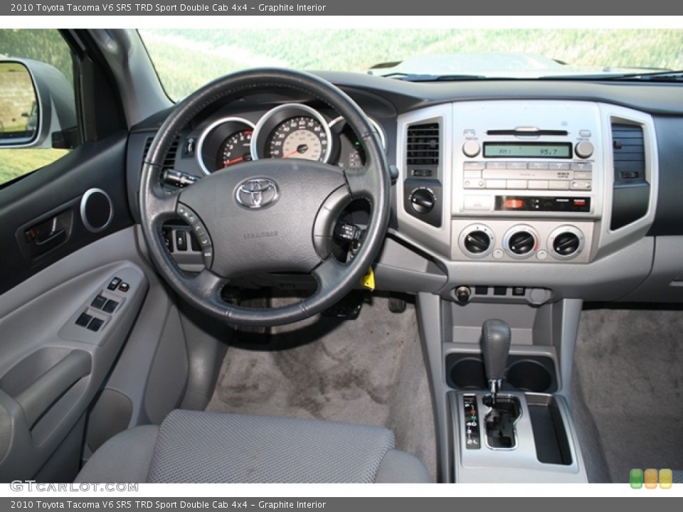 Graphite Interior Dashboard for the 2010 Toyota Tacoma V6 SR5 TRD Sport Double Cab 4x4 #72968445