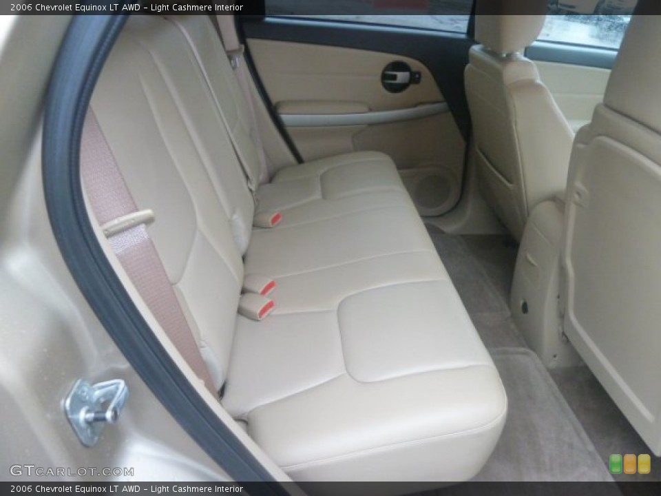 Light Cashmere Interior Rear Seat for the 2006 Chevrolet Equinox LT AWD #72968475