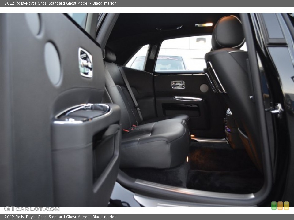 Black Interior Photo for the 2012 Rolls-Royce Ghost  #72968623