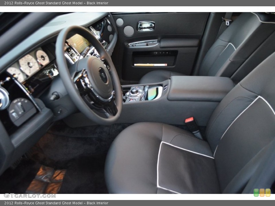 Black Interior Photo for the 2012 Rolls-Royce Ghost  #72968688