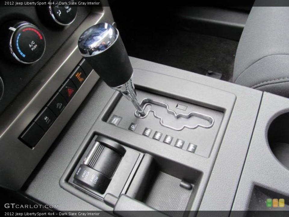 Dark Slate Gray Interior Transmission for the 2012 Jeep Liberty Sport 4x4 #72969612