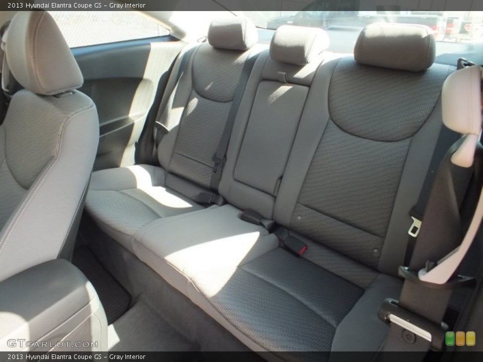 Gray Interior Rear Seat for the 2013 Hyundai Elantra Coupe GS #72969840