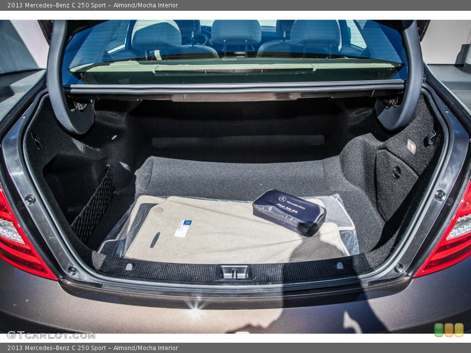 Almond/Mocha Interior Trunk for the 2013 Mercedes-Benz C 250 Sport #72971088