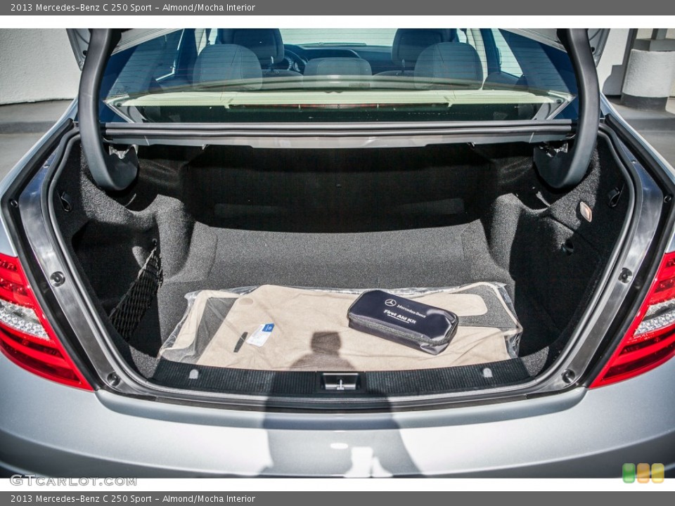Almond/Mocha Interior Trunk for the 2013 Mercedes-Benz C 250 Sport #72971352