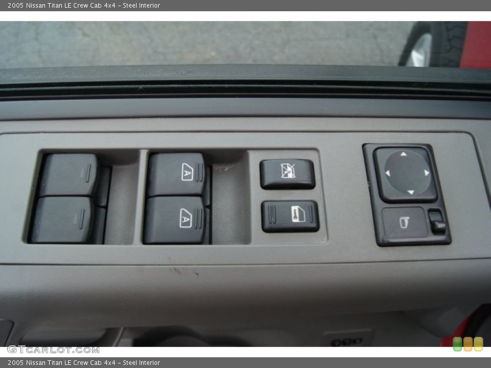 Steel Interior Controls for the 2005 Nissan Titan LE Crew Cab 4x4 #72971688