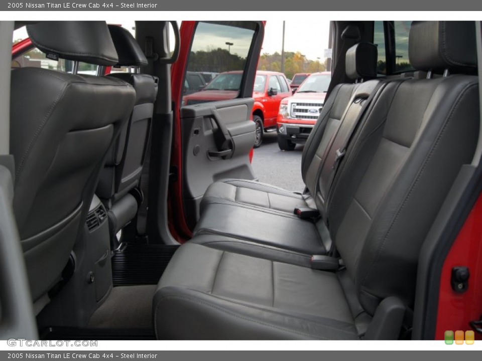 Steel Interior Rear Seat for the 2005 Nissan Titan LE Crew Cab 4x4 #72971733