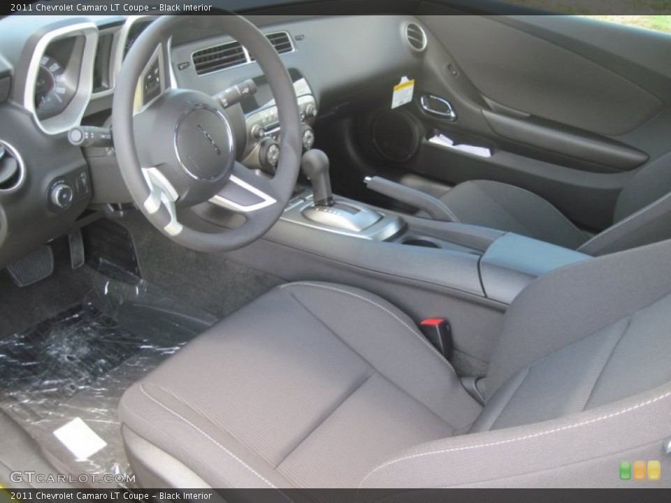 Black Interior Prime Interior for the 2011 Chevrolet Camaro LT Coupe #72971862