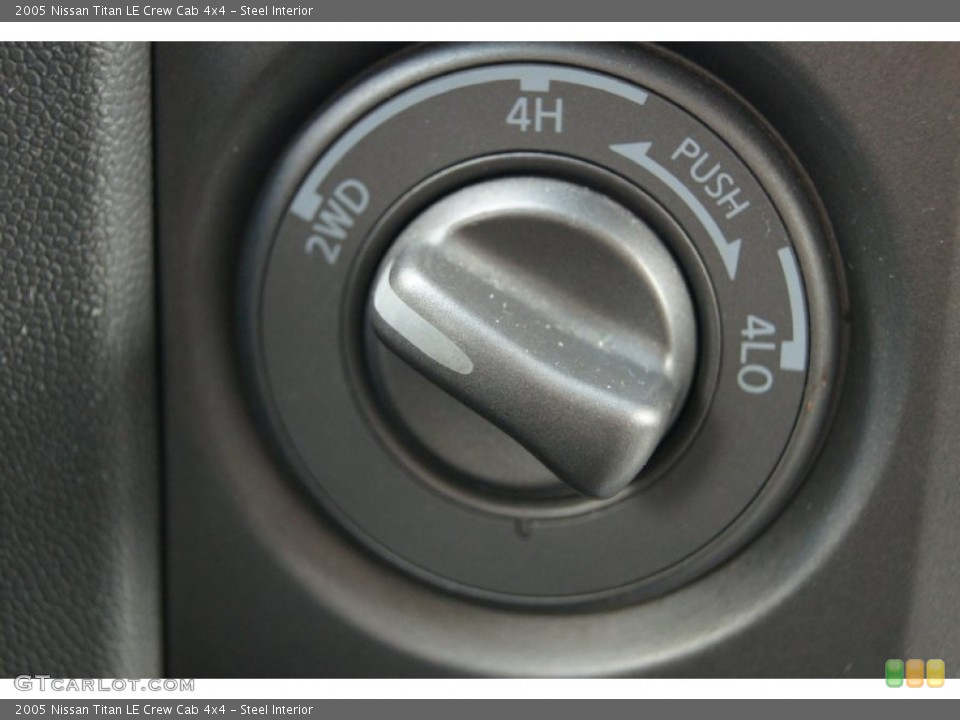Steel Interior Controls for the 2005 Nissan Titan LE Crew Cab 4x4 #72972143
