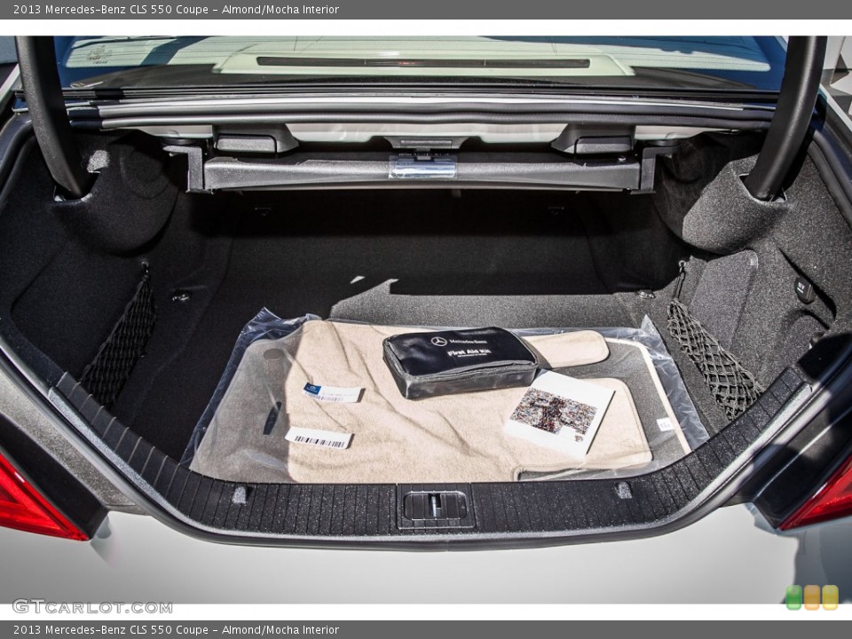 Almond/Mocha Interior Trunk for the 2013 Mercedes-Benz CLS 550 Coupe #72973135