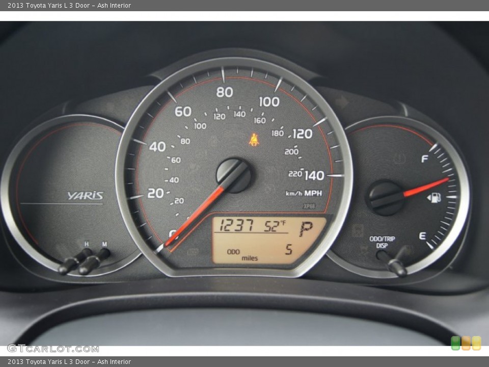 Ash Interior Gauges for the 2013 Toyota Yaris L 3 Door #72973506