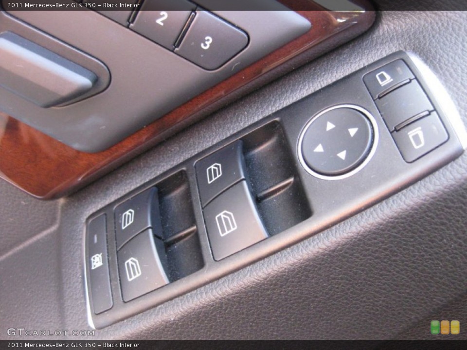 Black Interior Controls for the 2011 Mercedes-Benz GLK 350 #72975225