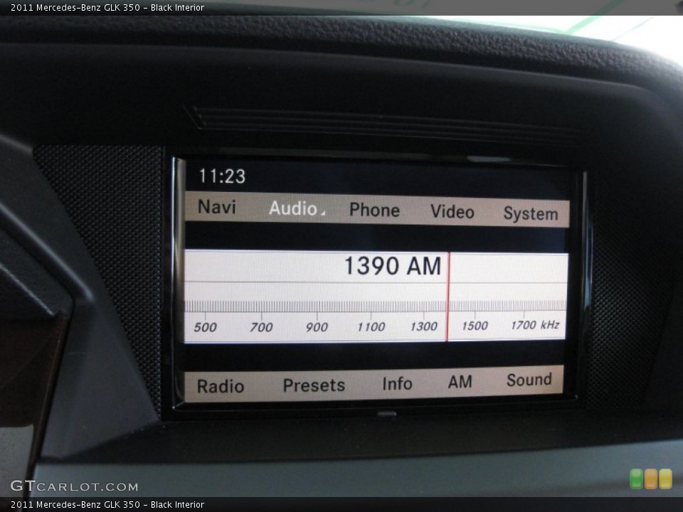 Black Interior Audio System for the 2011 Mercedes-Benz GLK 350 #72975273