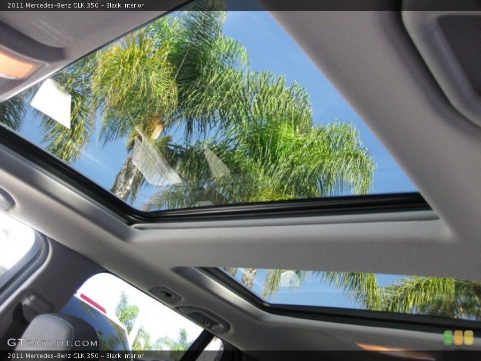 Black Interior Sunroof for the 2011 Mercedes-Benz GLK 350 #72975482