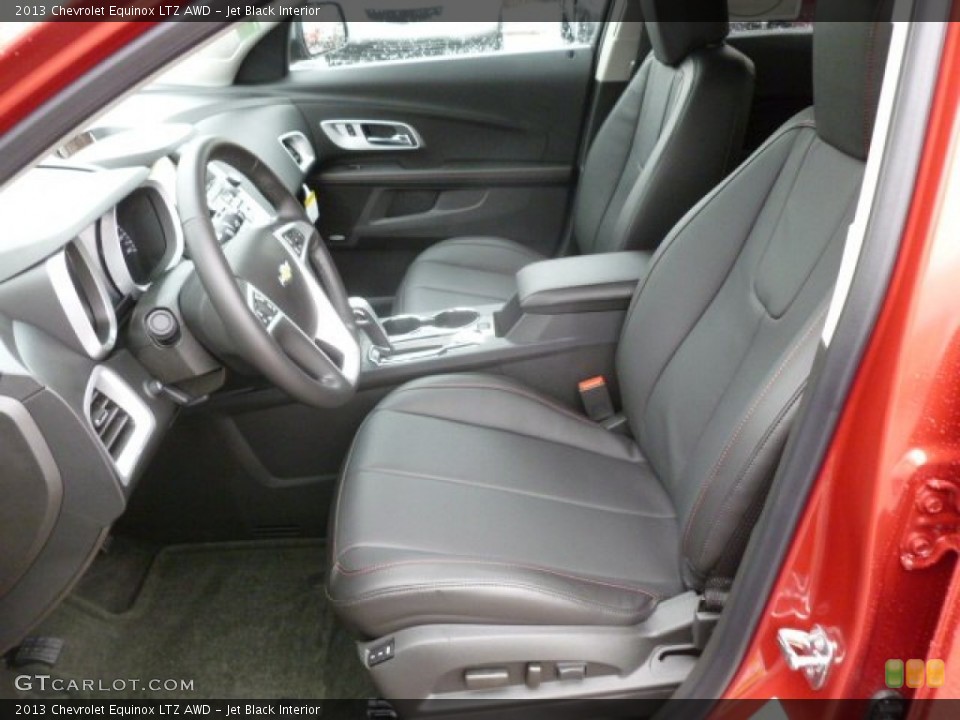 Jet Black Interior Photo for the 2013 Chevrolet Equinox LTZ AWD #72975564