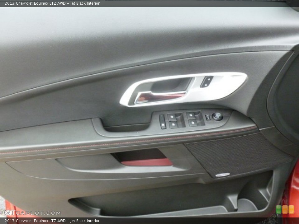 Jet Black Interior Door Panel for the 2013 Chevrolet Equinox LTZ AWD #72975600