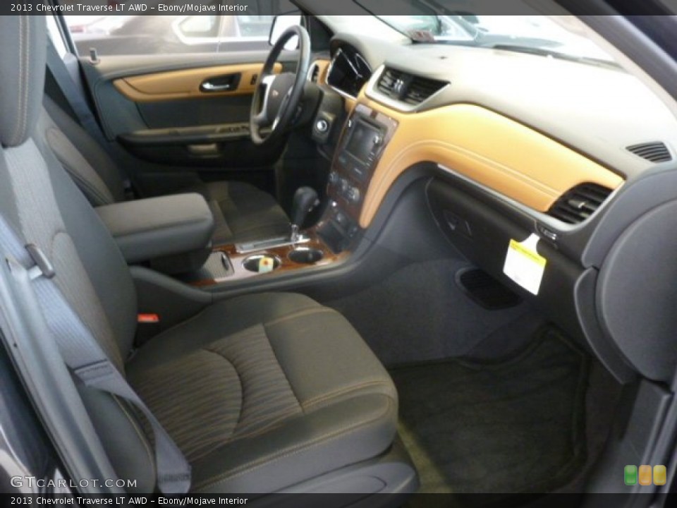Ebony/Mojave Interior Dashboard for the 2013 Chevrolet Traverse LT AWD #72976275