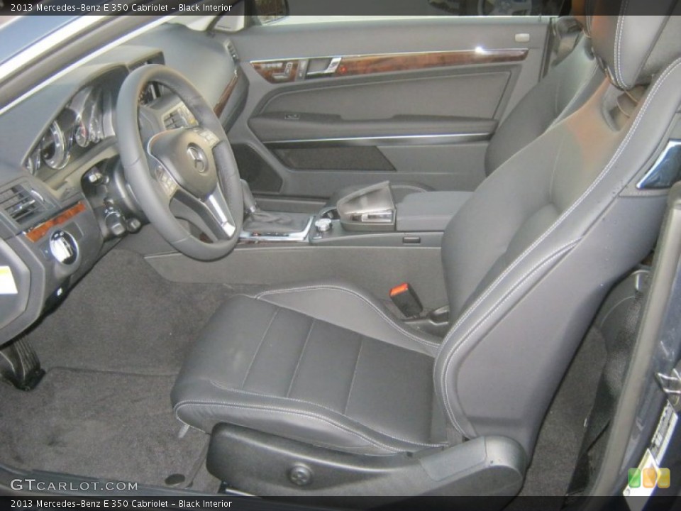 Black Interior Photo for the 2013 Mercedes-Benz E 350 Cabriolet #72978156