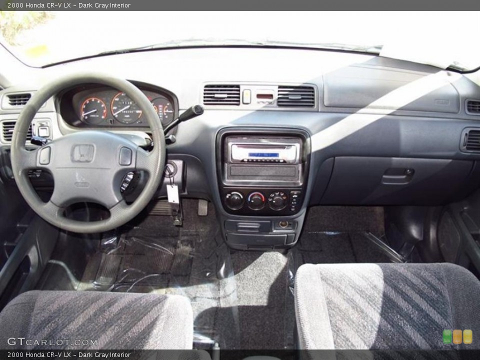 Dark Gray Interior Dashboard for the 2000 Honda CR-V LX #72980472