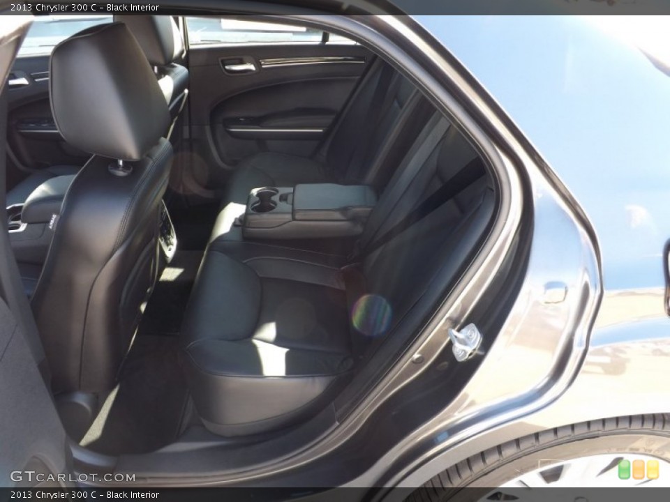 Black Interior Rear Seat for the 2013 Chrysler 300 C #72981279