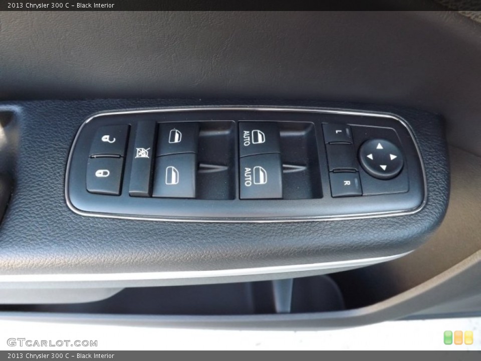 Black Interior Controls for the 2013 Chrysler 300 C #72981315