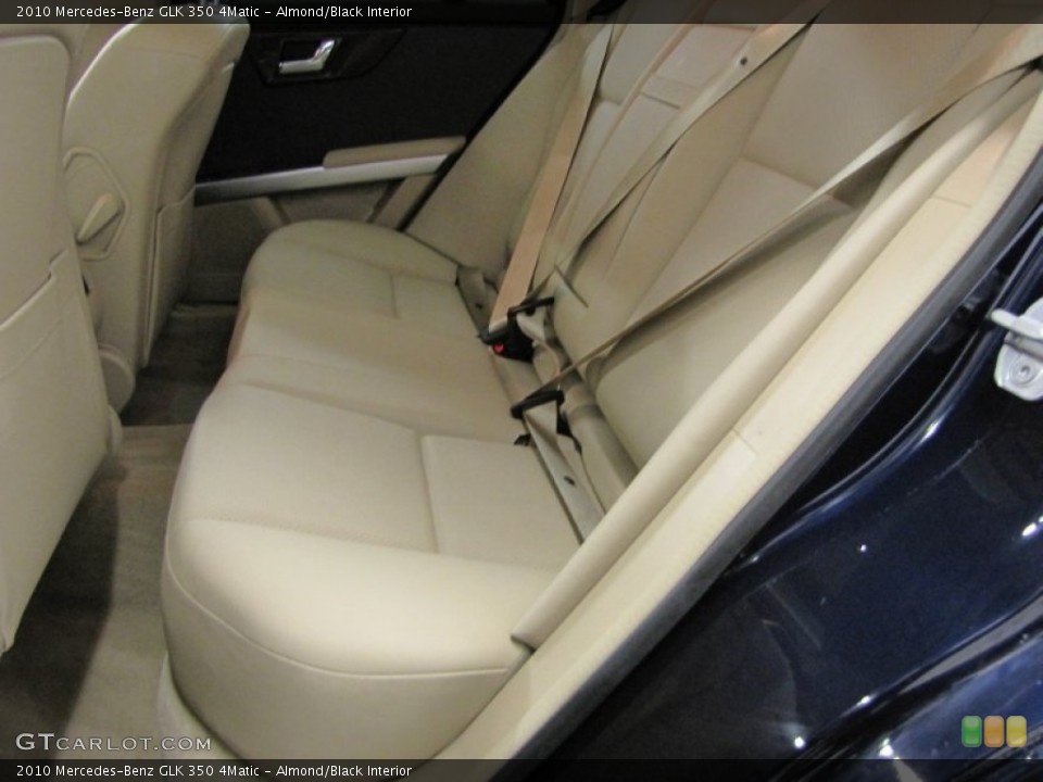Almond/Black Interior Rear Seat for the 2010 Mercedes-Benz GLK 350 4Matic #72983455