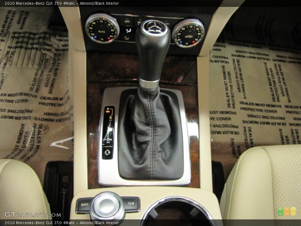 Almond/Black Interior Transmission for the 2010 Mercedes-Benz GLK 350 4Matic #72983757