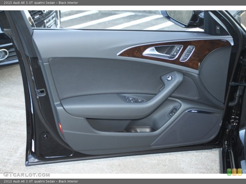 Black Interior Door Panel for the 2013 Audi A6 3.0T quattro Sedan #72983985