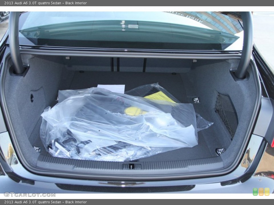 Black Interior Trunk for the 2013 Audi A6 3.0T quattro Sedan #72984198