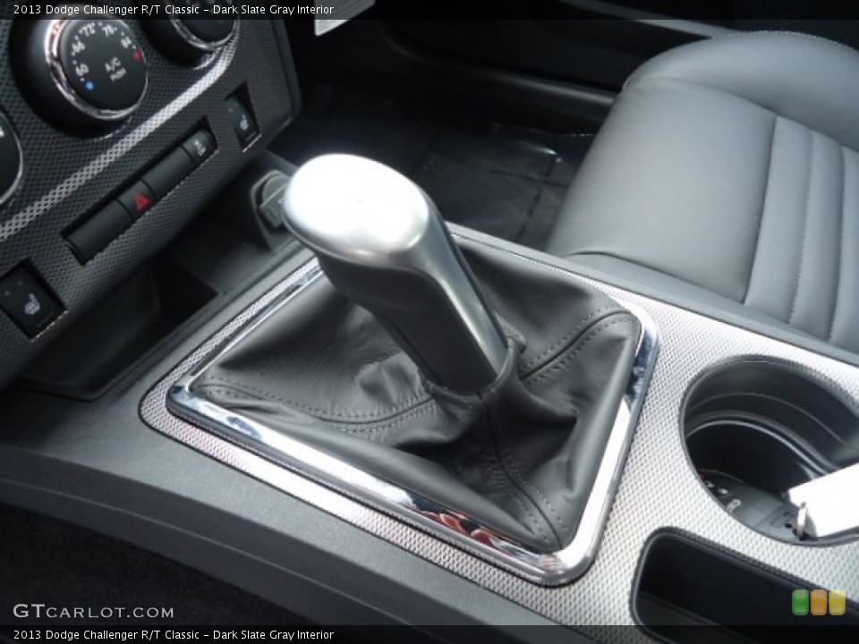 Dark Slate Gray Interior Transmission for the 2013 Dodge Challenger R/T Classic #72984282
