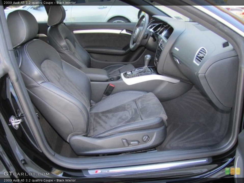 Black Interior Photo for the 2009 Audi A5 3.2 quattro Coupe #72984297