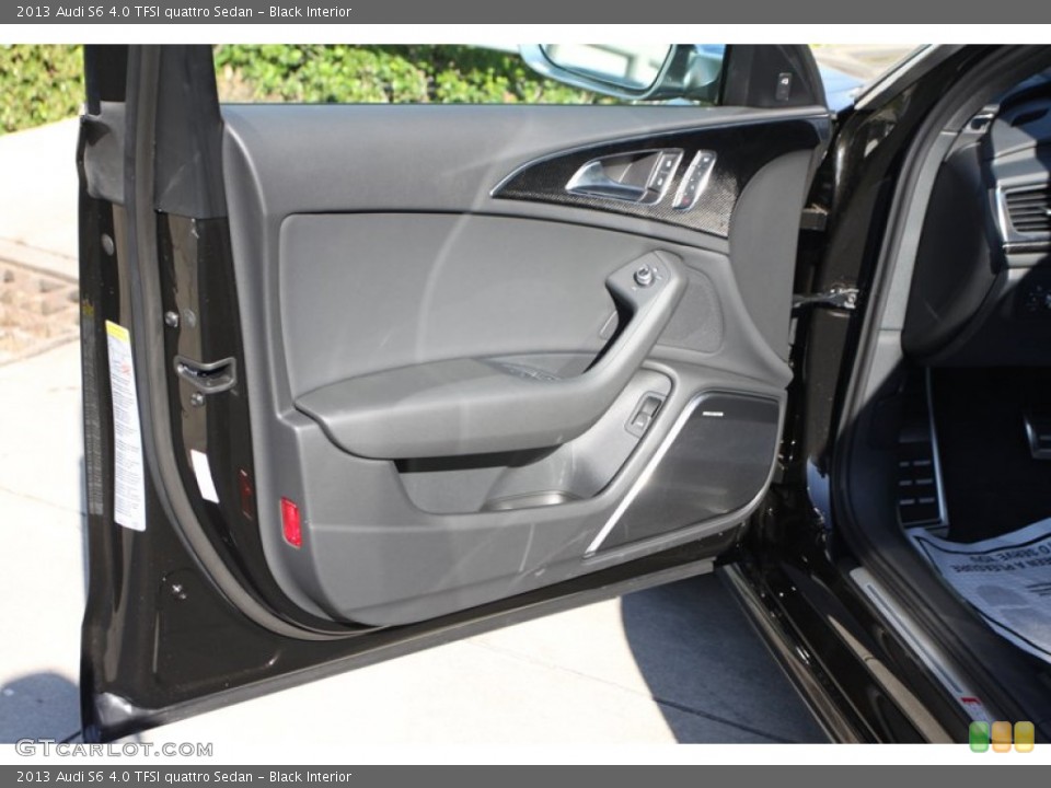 Black Interior Door Panel for the 2013 Audi S6 4.0 TFSI quattro Sedan #72984459