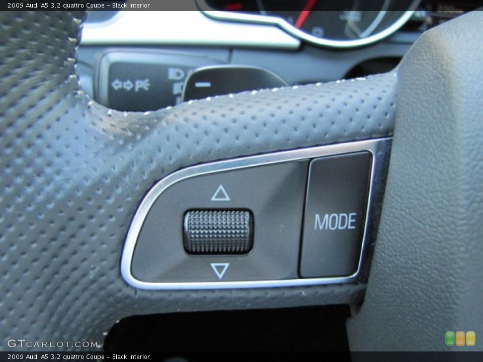 Black Interior Controls for the 2009 Audi A5 3.2 quattro Coupe #72984465