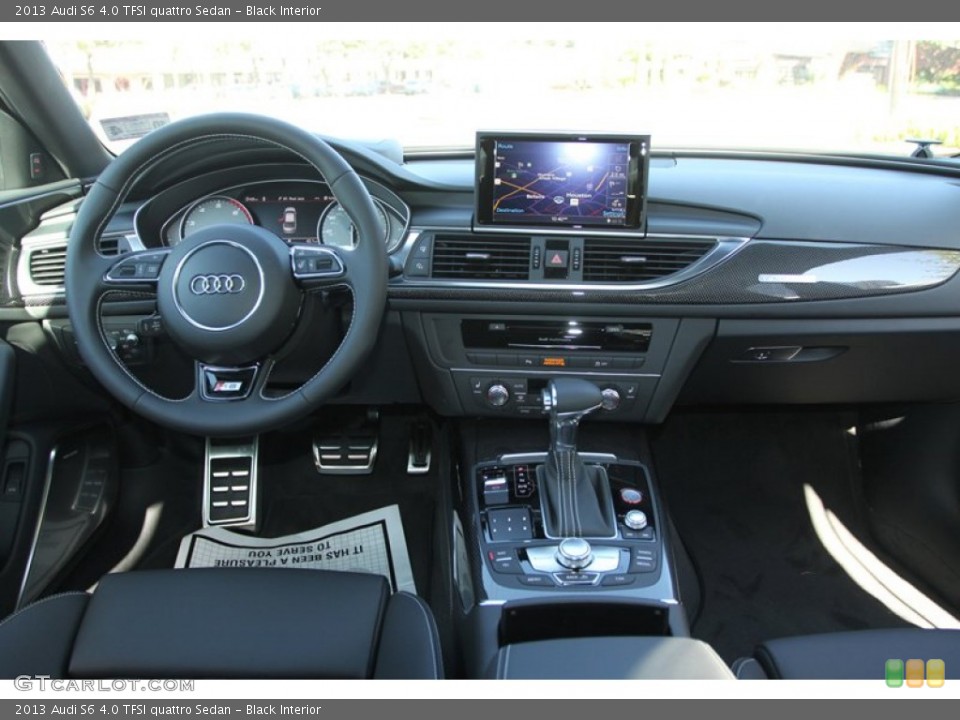 Black Interior Dashboard for the 2013 Audi S6 4.0 TFSI quattro Sedan #72984530