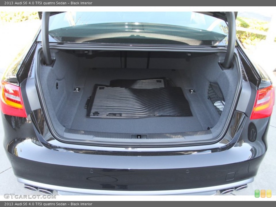 Black Interior Trunk for the 2013 Audi S6 4.0 TFSI quattro Sedan #72984651