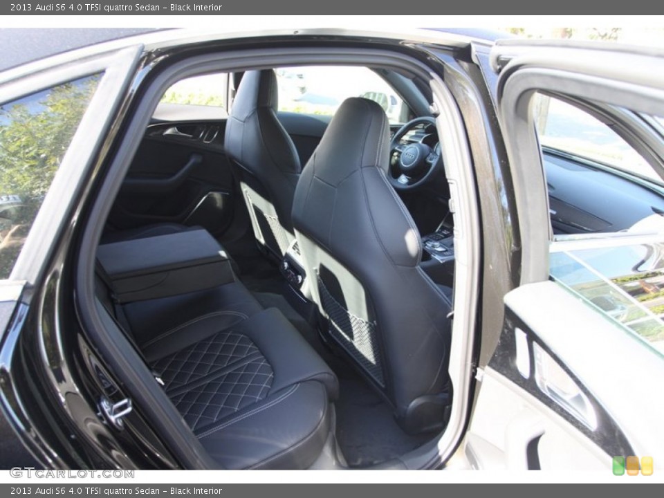 Black Interior Photo for the 2013 Audi S6 4.0 TFSI quattro Sedan #72984666
