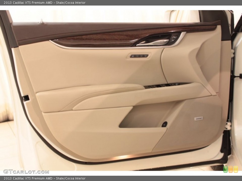 Shale/Cocoa Interior Door Panel for the 2013 Cadillac XTS Premium AWD #72987195